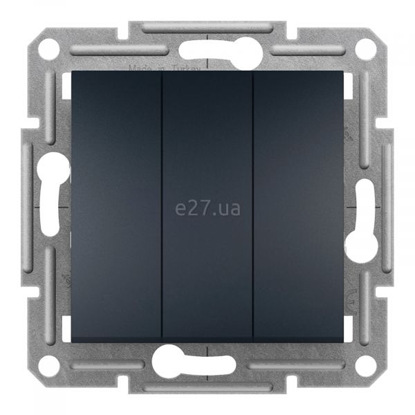 Вимикач 3-клавішний Schneider Electric EPH2100171 Asfora