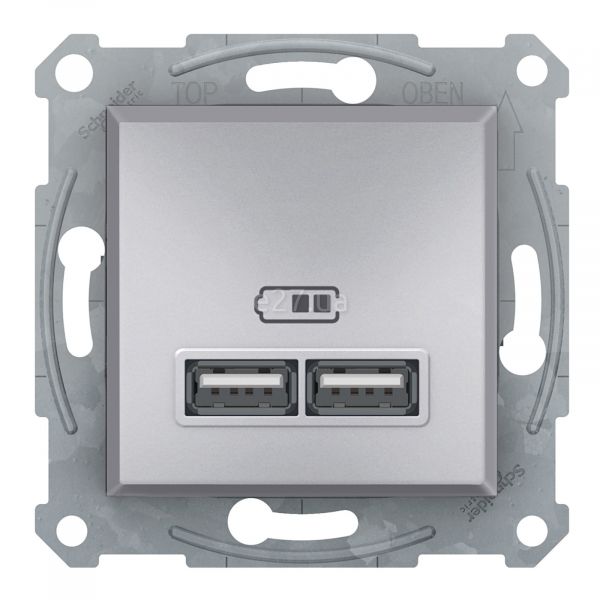 Розетка USB Schneider Electric EPH2700261 Asfora