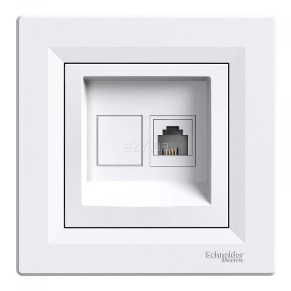 Розетка телефонна Schneider Electric EPH4100121 Asfora