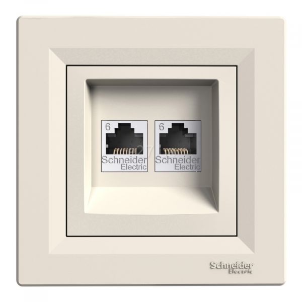 Розетка комп'ютерна Schneider Electric EPH4800123 Asfora