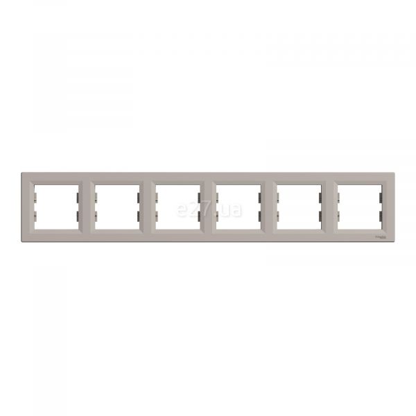 Рамка 6 постов Schneider Electric EPH5800669 Asfora