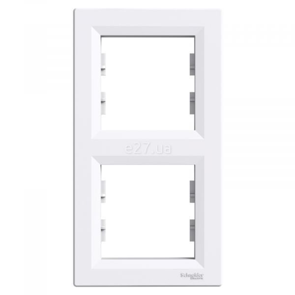 Рамка 2 поста вертикальна Schneider Electric EPH5810221 Asfora