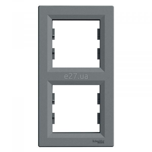 Рамка 2 поста вертикальна Schneider Electric EPH5810262 Asfora