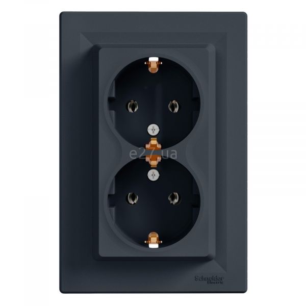 Розетка двойная 220В Schneider Electric EPH9900171 Asfora