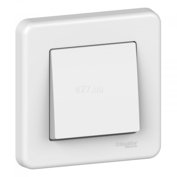 Вимикач 1-клавішний Schneider Electric LNA0100321 Leona