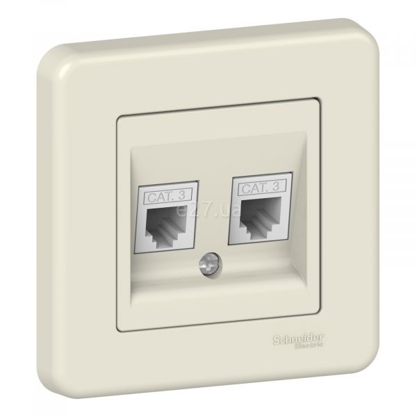 Розетка телефонная Schneider Electric LNA4200123 Leona