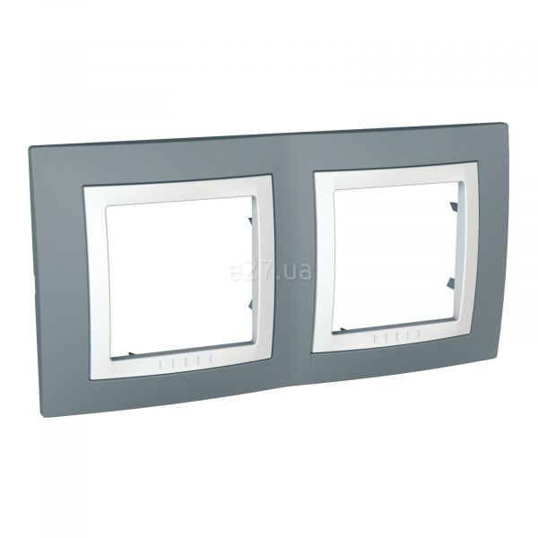 Рамка 2 поста Schneider Electric MGU2.004.858 Unica Basic