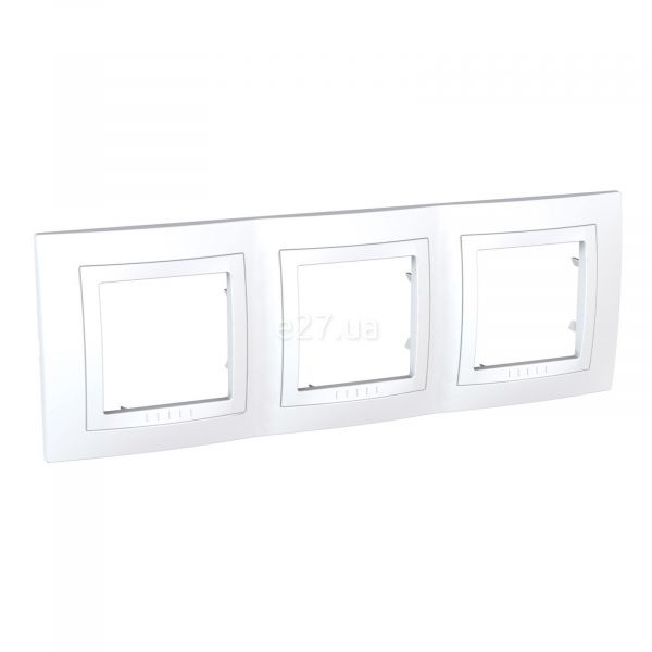 Рамка 3 поста Schneider Electric MGU2.006.18 Unica Basic