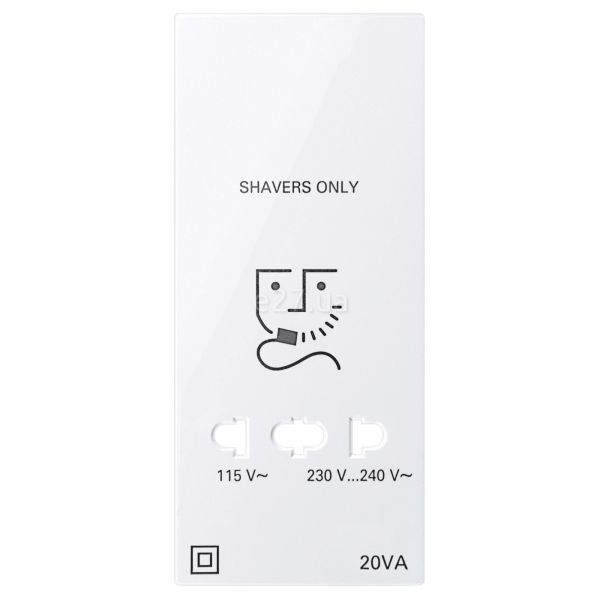 Лицьова панель розетки 220В Schneider Electric MTN213625 Merten System M