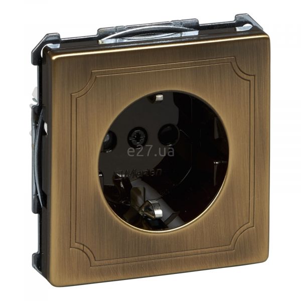 Розетка 220В Schneider Electric MTN2300-4143 Merten Antique