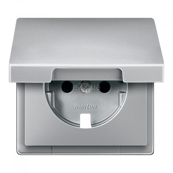 Лицьова панель розетки 220В Schneider Electric MTN2340-4060 Merten Artec