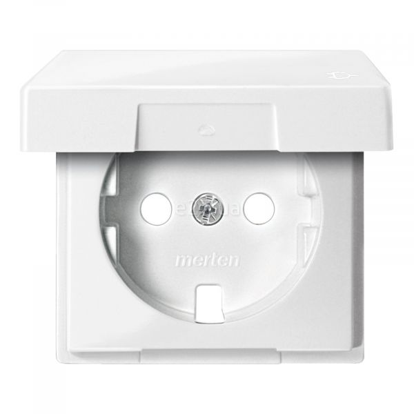 Лицьова панель розетки 220В Schneider Electric MTN2341-0319 Merten System M