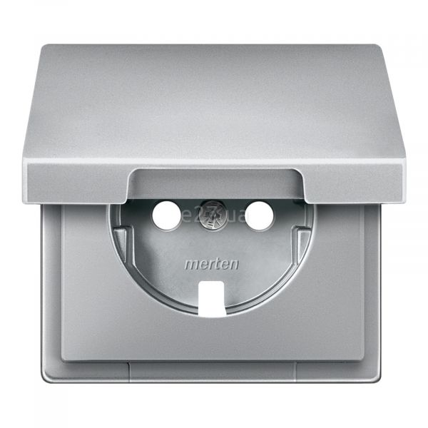 Лицьова панель розетки 220В Schneider Electric MTN2341-4060 Merten Artec