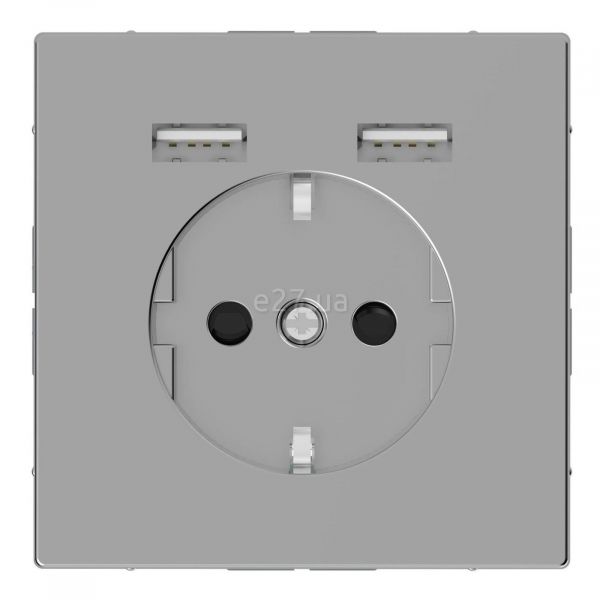 Розетка 220В з USB Schneider Electric MTN2366-6036 Merten D-Life