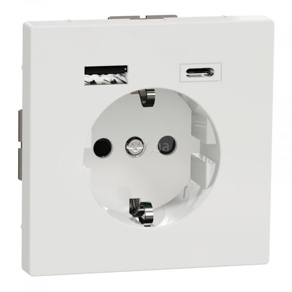 Розетка 220В з USB Schneider Electric MTN2367-6035 Merten D-Life