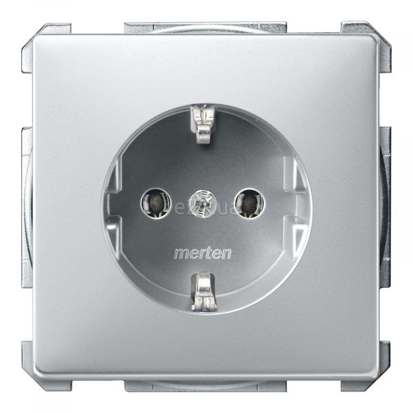 Розетка 220В Schneider Electric MTN2401-4060 Merten Artec