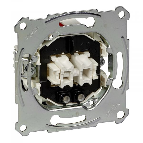 Вимикач 2-клавішний Schneider Electric MTN3135-0000 Merten QuickFlex