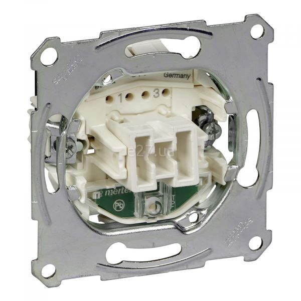 Перемикач перехресний 1-клавішний Schneider Electric MTN3137-0000 Merten QuickFlex