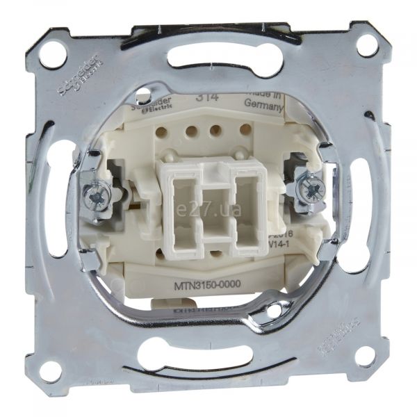 Выключатель без фиксации 1-клавишный Schneider Electric MTN3150-0000 Merten QuickFlex