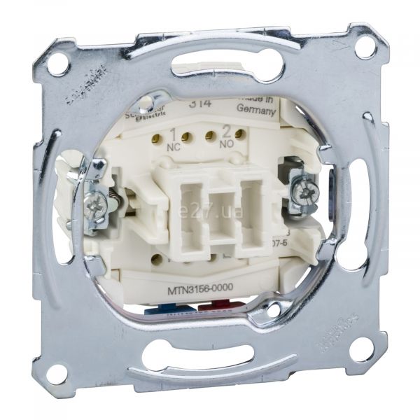 Перемикач прохідний без фіксації Schneider Electric MTN3156-0000 Merten QuickFlex