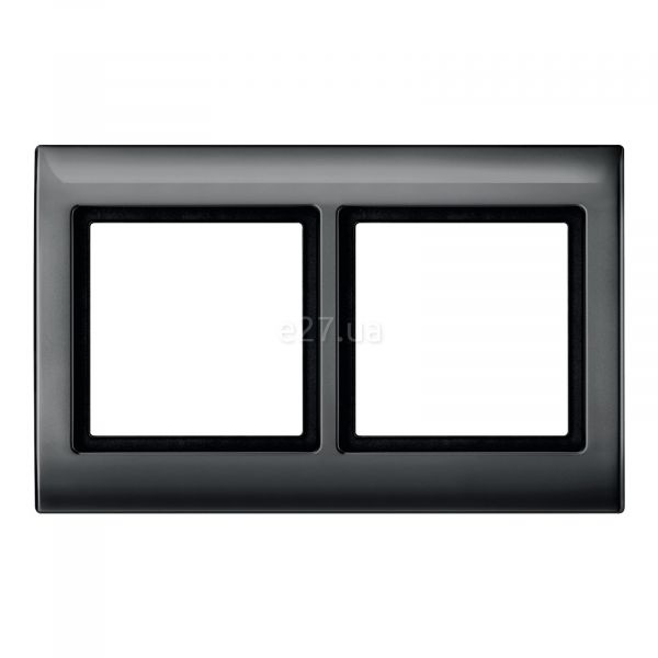 Рамка 2 поста Schneider Electric MTN400214 Merten Aquadesign