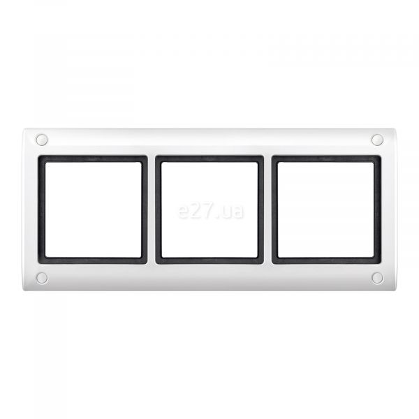 Рамка 3 поста Schneider Electric MTN401319 Merten Aquadesign
