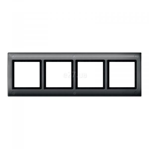 Рамка 4 поста Schneider Electric MTN401414 Merten Aquadesign