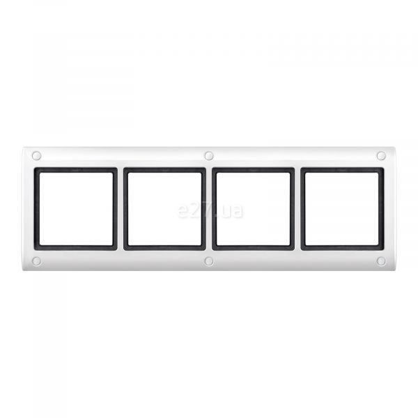 Рамка 4 поста Schneider Electric MTN401419 Merten Aquadesign