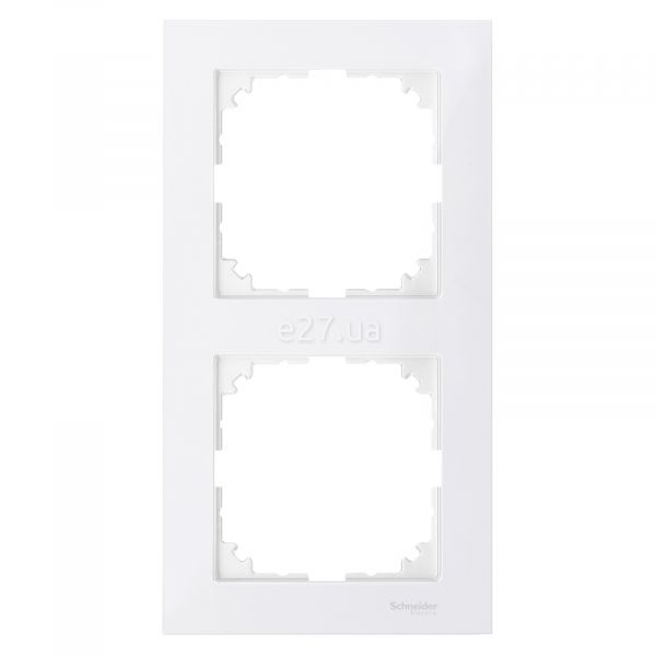 Рамка 2 поста Schneider Electric MTN4020-3619 Merten System M-Pure