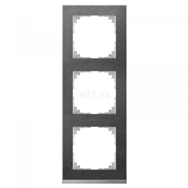Рамка 3 поста Schneider Electric MTN4030-3669 Merten System M-Pure Decor