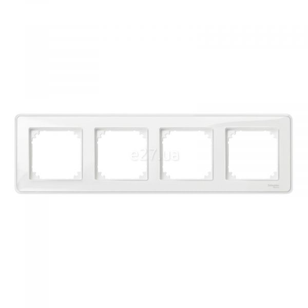 Рамка 4 поста Schneider Electric MTN4040-3500 Merten System M-Creativ
