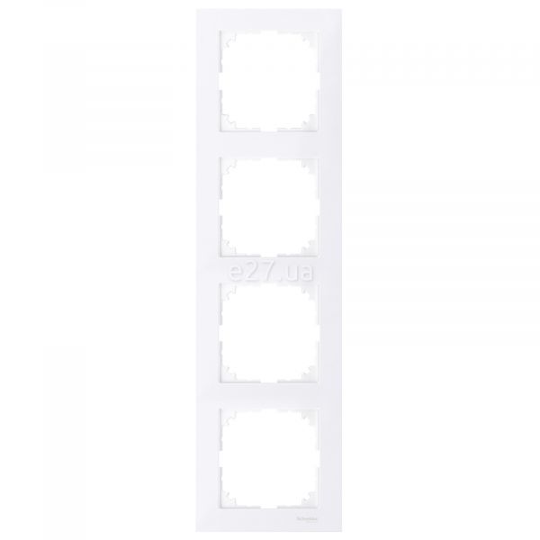 Рамка 4 поста Schneider Electric MTN4040-3625 Merten System M-Pure