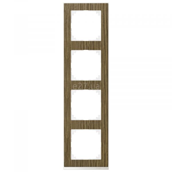 Рамка 4 поста Schneider Electric MTN4040-3674 Merten System M-Pure Decor