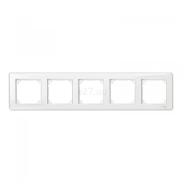 Рамка 5 постів Schneider Electric MTN4050-3500 Merten System M-Creativ