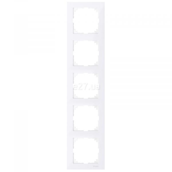 Рамка 5 постів Schneider Electric MTN4050-3625 Merten System M-Pure