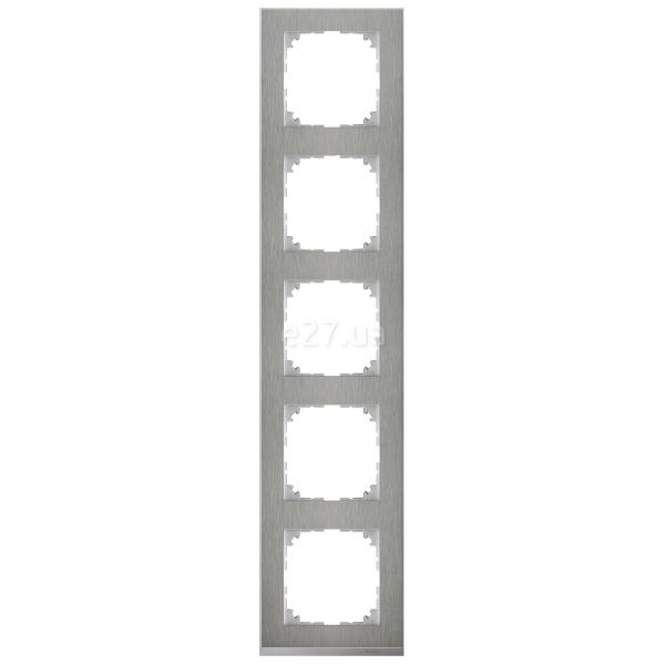 Рамка 5 постів Schneider Electric MTN4050-3646 Merten System M-Pure Decor
