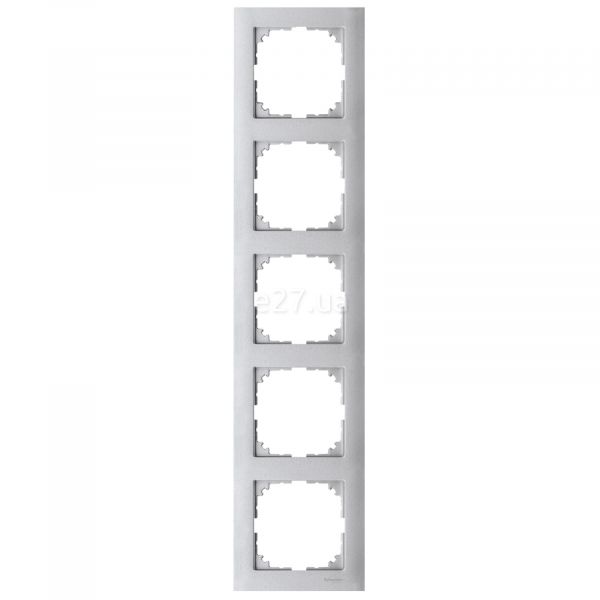 Рамка 5 постів Schneider Electric MTN4050-3660 Merten System M-Pure