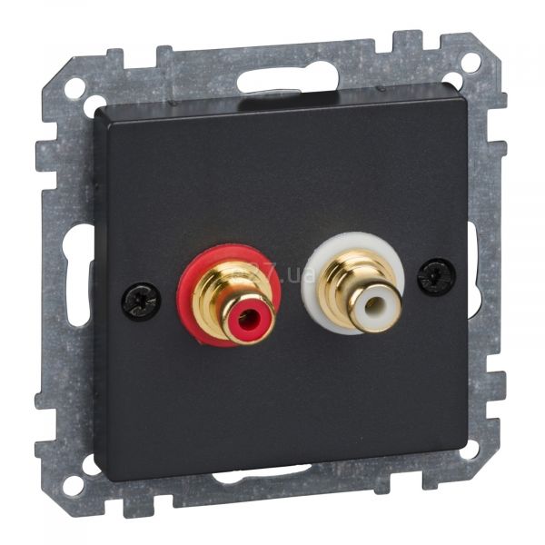 Розетка аудіо Schneider Electric MTN4350-0414 Merten System M