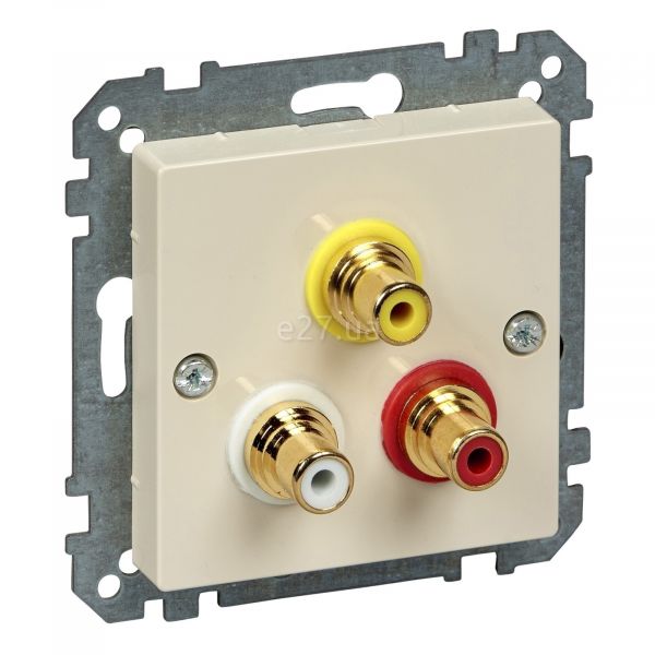 Розетка RCA Schneider Electric MTN4351-0344 Merten System M