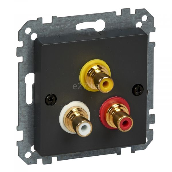 Розетка RCA Schneider Electric MTN4351-0414 Merten System M