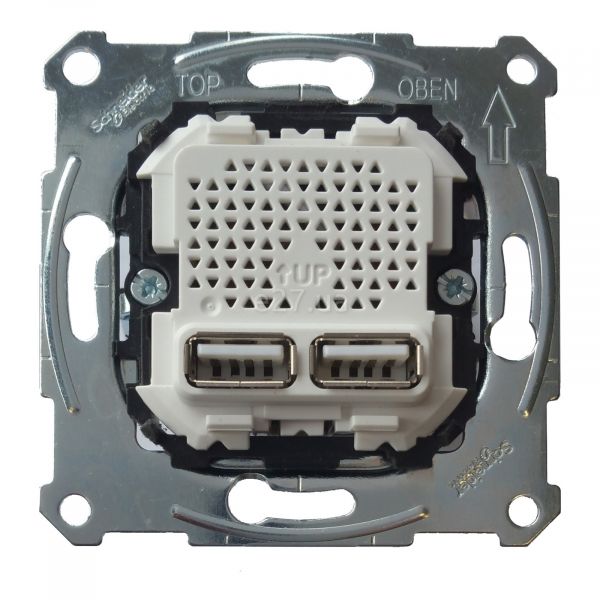 Розетка USB Schneider Electric MTN4366-0100 Merten