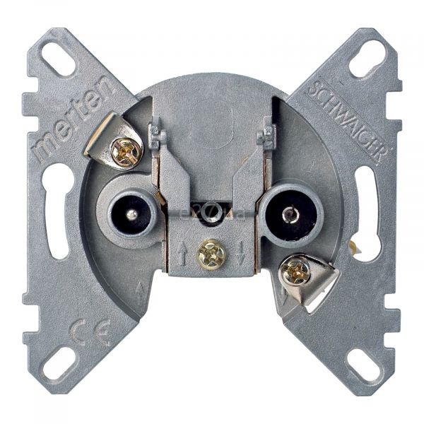 Розетка TV кінцева Schneider Electric MTN466099 Merten