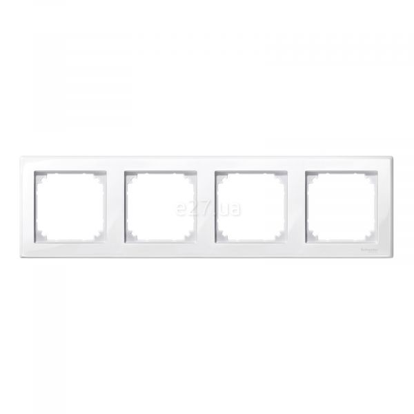 Рамка 4 поста Schneider Electric MTN478419 Merten System M-Smart