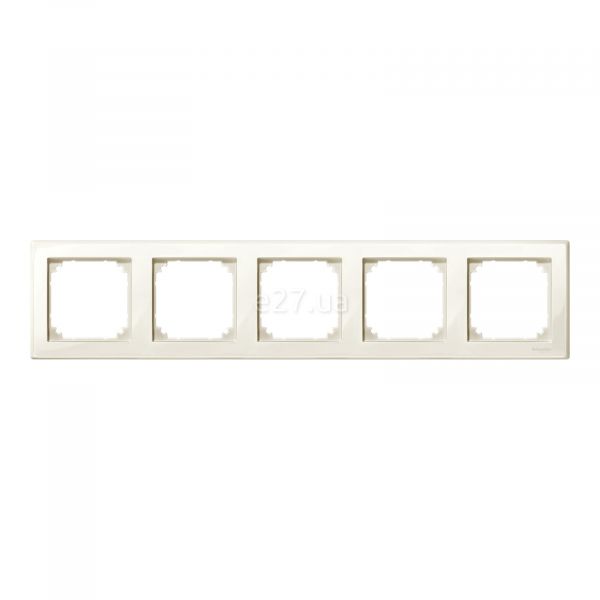 Рамка 5 постів Schneider Electric MTN478544 Merten System M-Smart