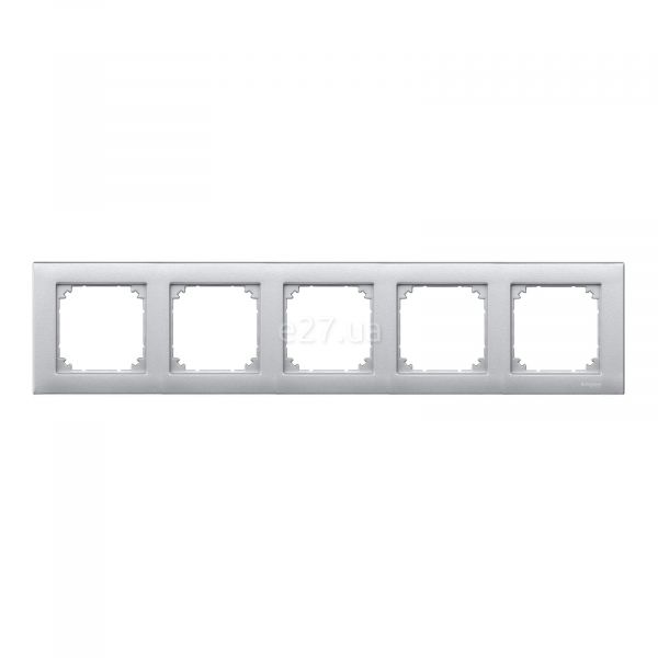 Рамка 5 постів Schneider Electric MTN486560 Merten System M-Plan