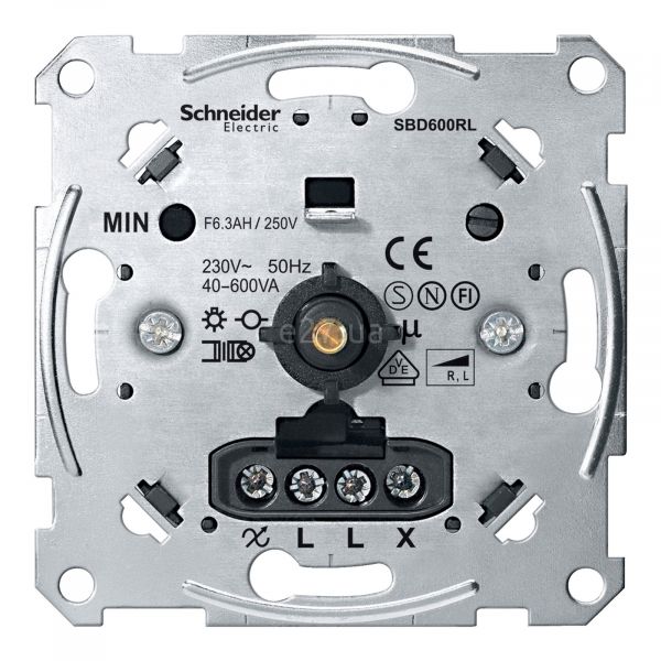 Димер для ламп розжарювання та галогенних Schneider Electric MTN5133-0000 Merten