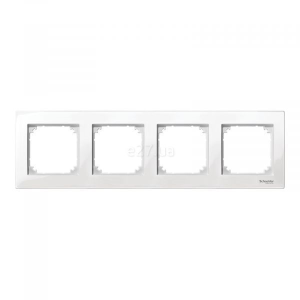 Рамка 4 поста Schneider Electric MTN515419 Merten System M-Plan