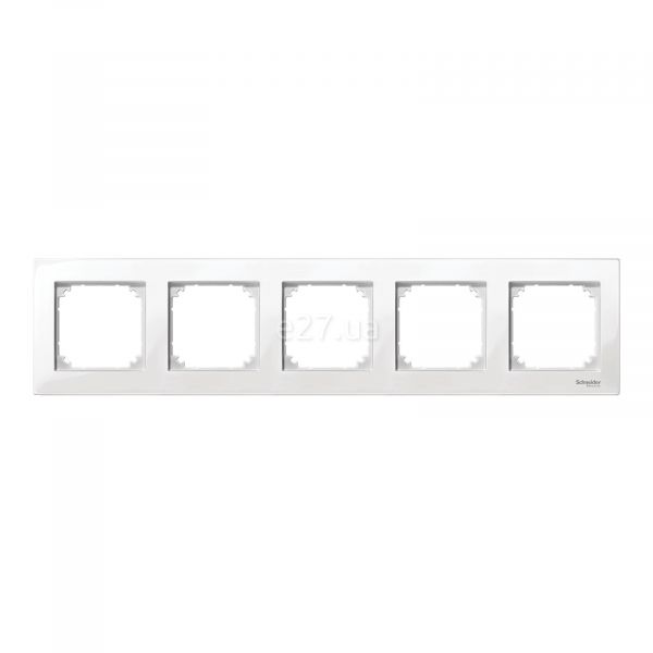 Рамка 5 постів Schneider Electric MTN515519 Merten System M-Plan