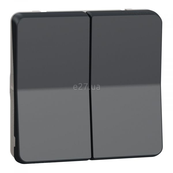 Выключатель без фиксации 2-клавишный Schneider Electric MUR35326 Mureva Styl