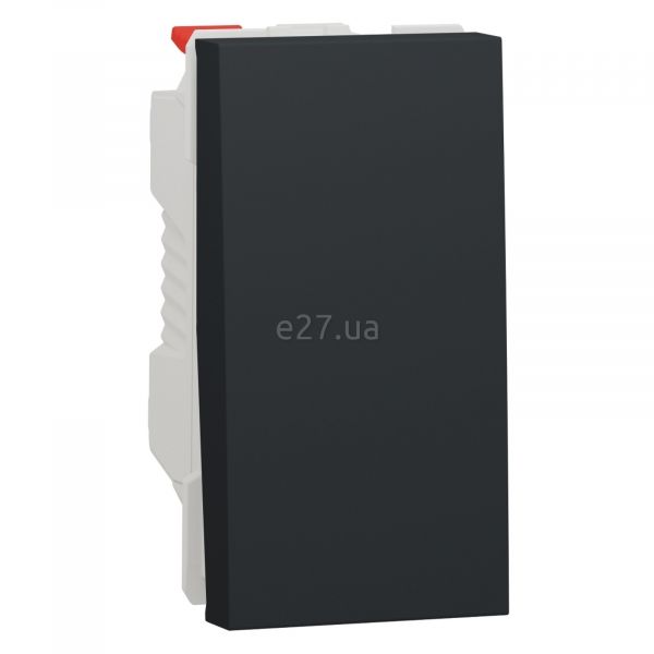 Переключатель проходной 1-клавишный Schneider Electric NU310354 Unica New